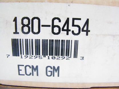 REMAN. Kemparts 180-6454 Engine Control Computer Module ECM 84 Chevy GMC 3.8L V6