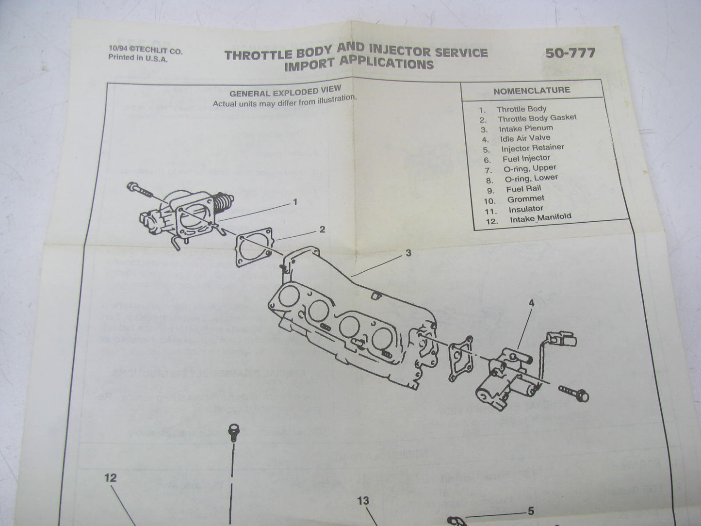 Kemparts 18071 Fuel Injection Tune-Up Kit For 1980-83 Datsun 200SX 2.0L 2.2L-L4