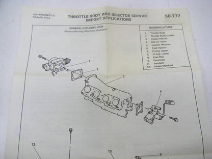 Kemparts 18071 Fuel Injection Tune-Up Kit For 1980-83 Datsun 200SX 2.0L 2.2L-L4