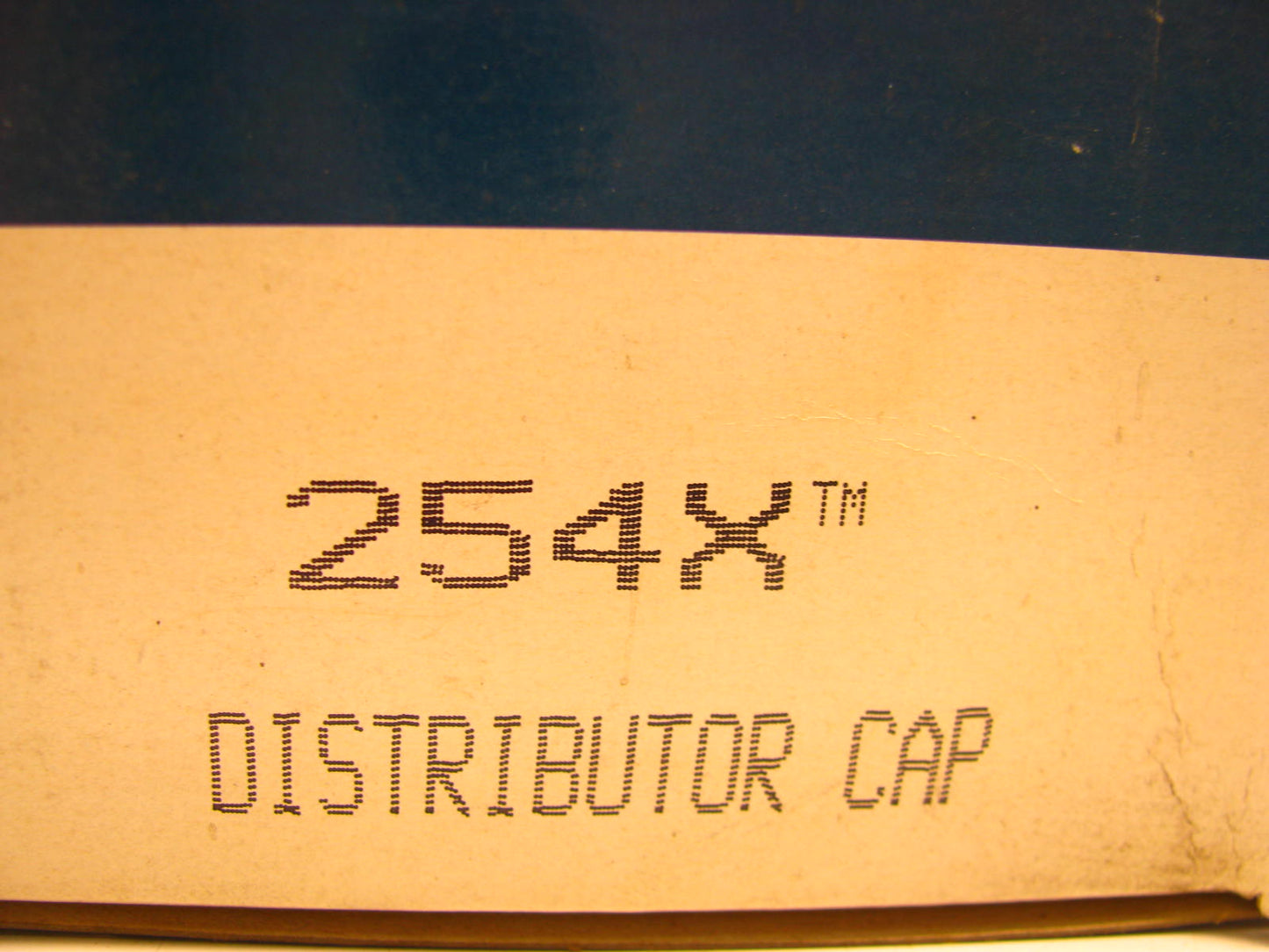 Kemparts 254X Distributor Cap - 83-84 Ford Ranger, 84-85 Bronco II 2.8L V6