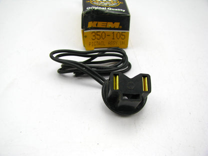 Kemparts 350-105 Headlight Headlamp Flasher Pigtail Socket