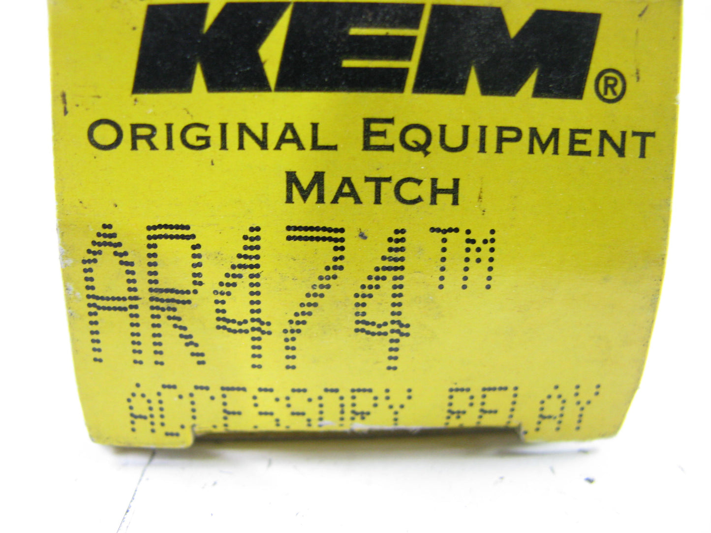 Kemparts AR474 Engine Cooling Fan Motor Relay