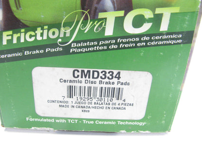 Kemparts CMD334 Front Ceramic Disc Brake Pads 86-89 Integra Accord 85-87 Prelude