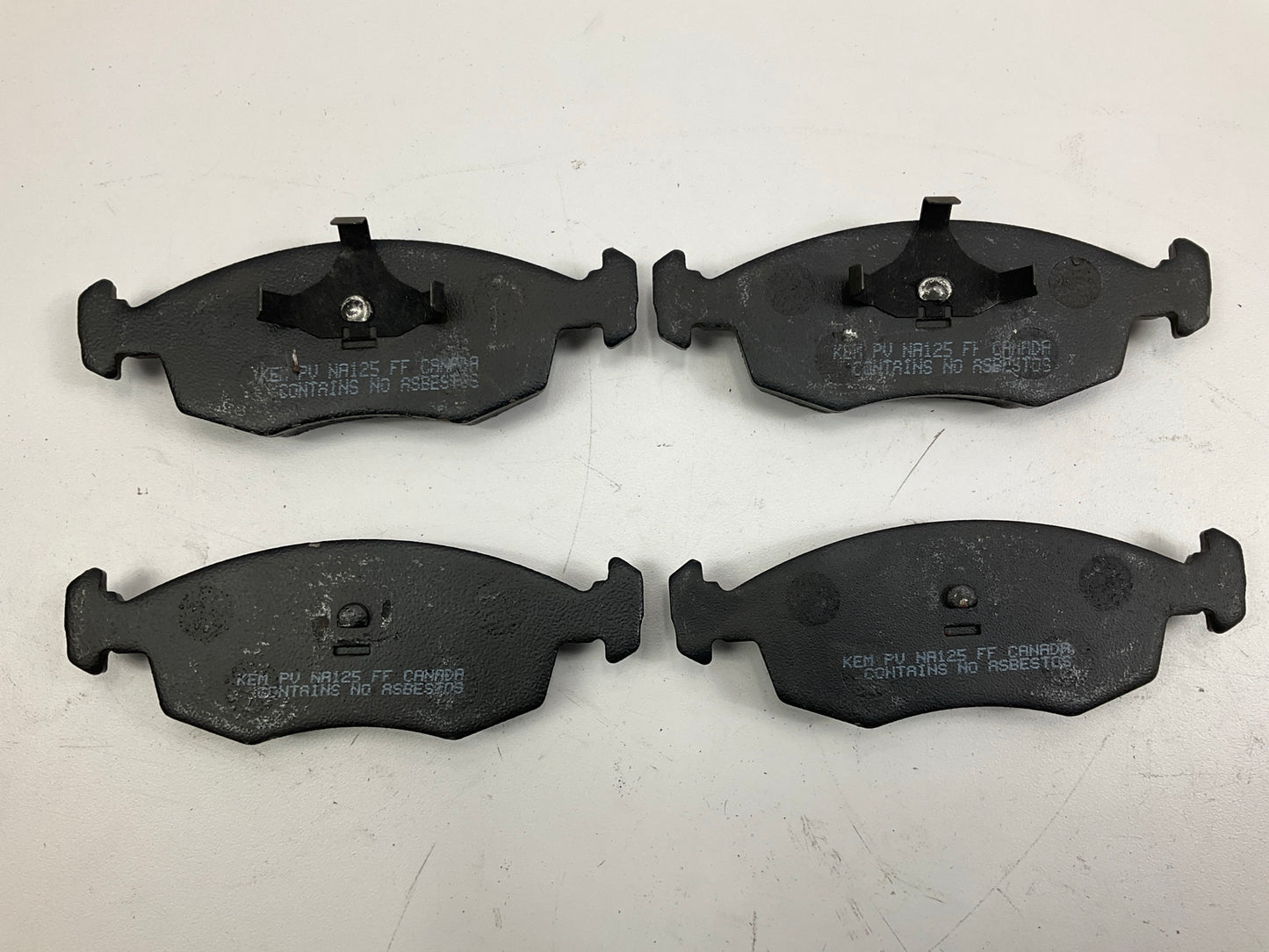 Kemparts D298 Front Disc Brake Pads For 1988-1989 Merkur Scorpio, 1985-89 XR4Ti