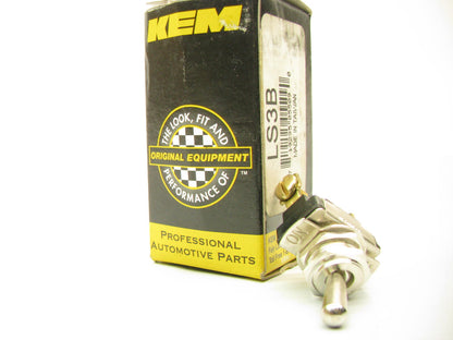 Kemparts LS3B Universal 2 Position 2 Terminal ON-OFF Toggle Switch