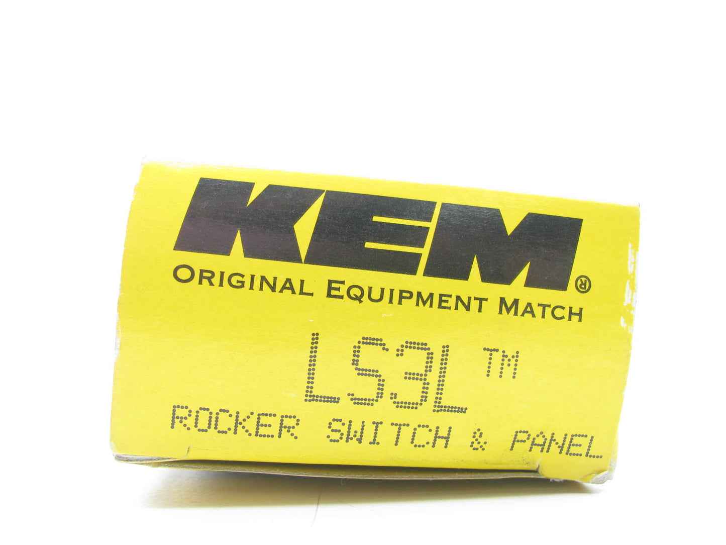 Kemparts LS3L Universal Rocker Switch W/ Mounting Bezel Panel