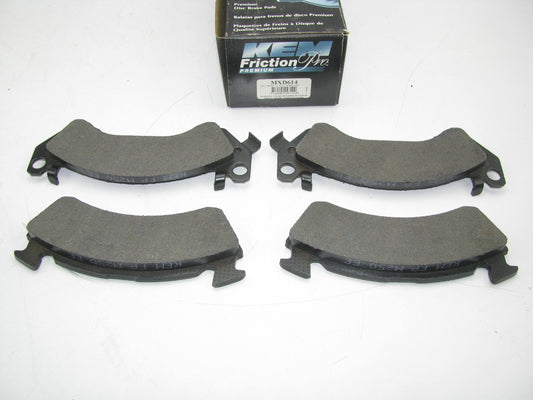 Kemparts MXD614 Semi-Metallic Disc Brake Pads - Front