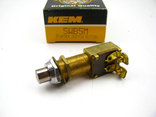 Kemparts SWB5M  Universal 2-terminal Marine Push Button Starter Switch