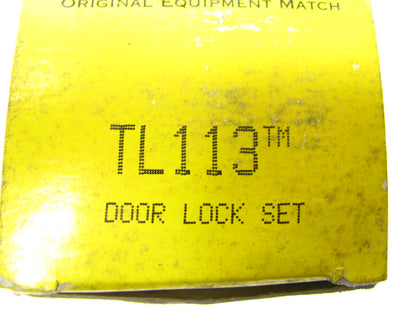 Kemparts TL113 Chrome Front Door Lock Tumblers W/ Keys