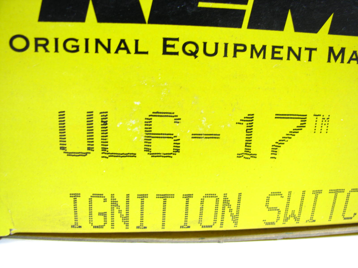 Kemparts UL6-17 Ignition Starter Switch  For 1986-1990 Dodge B150 B250 B350