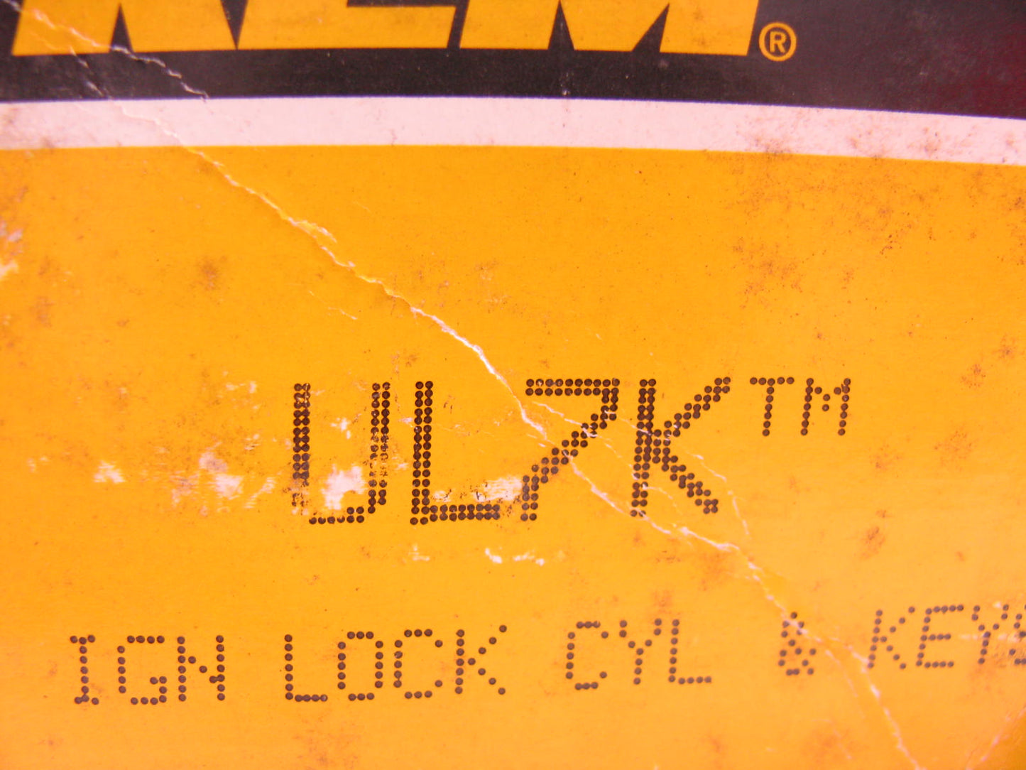 Kemparts UL7K Ignition Lock Cylinder & Key Set