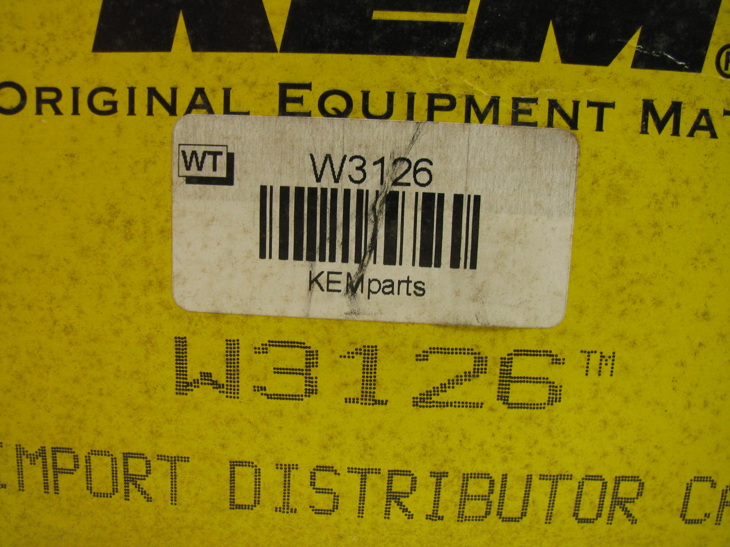 Kemparts W3126 Ignition Distributor Cap For 1993-1997 Toyota 4.5L-L6