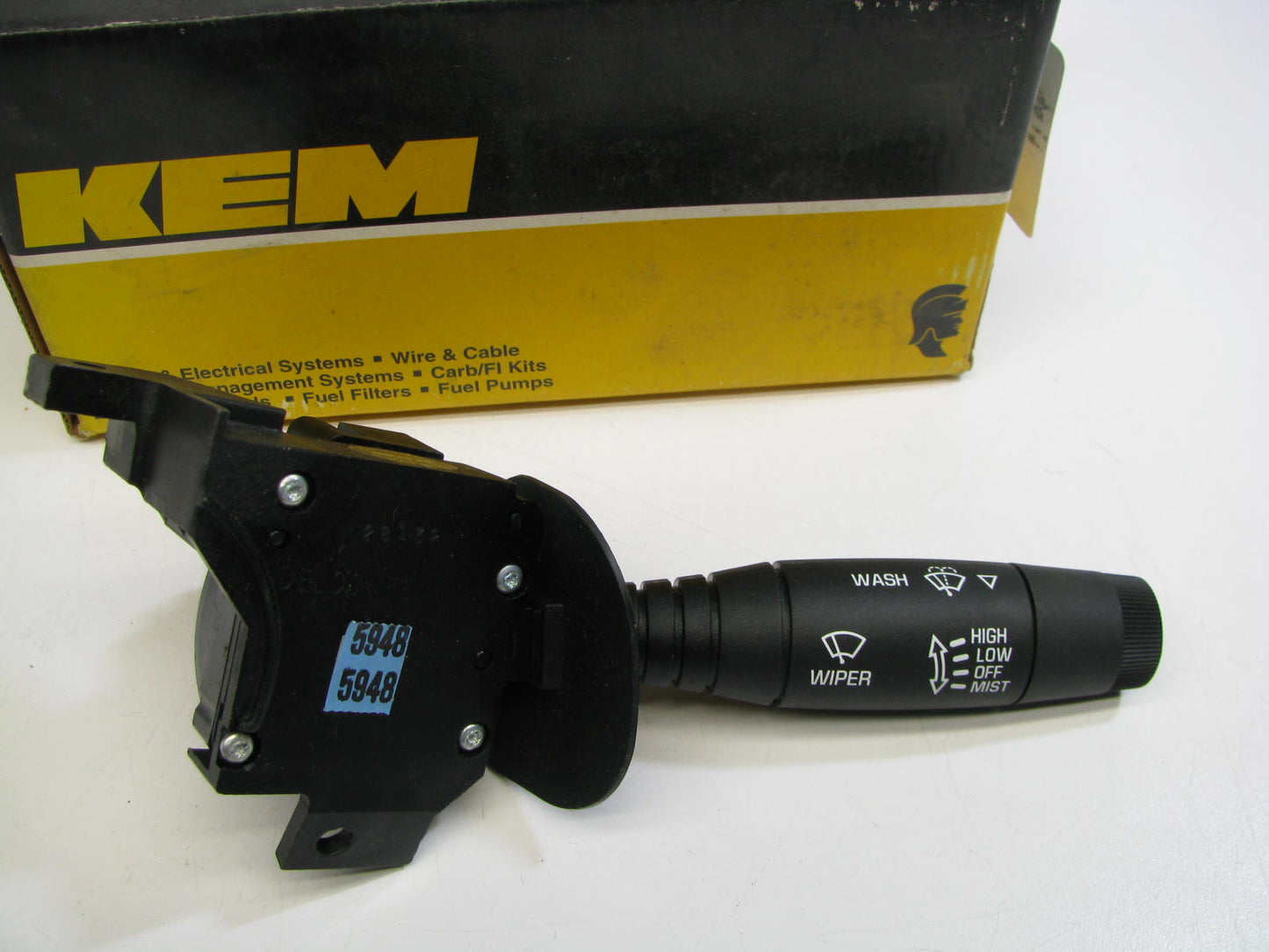 Kemparts WS179 Windshield Wiper Switch For 1992-1993 Buick Skylark REBOXED DELCO