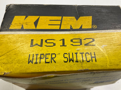 Kemparts WS192 Windshield Wiper Switch For 1989-1990 Chevrolet Corsica
