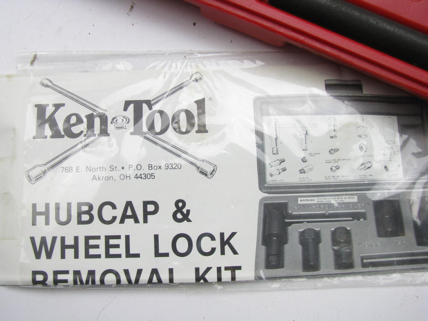 Ken-tool 30170 9Piece Professional Mechanic Hubcap & Wheel Lock Removal Tool Kit