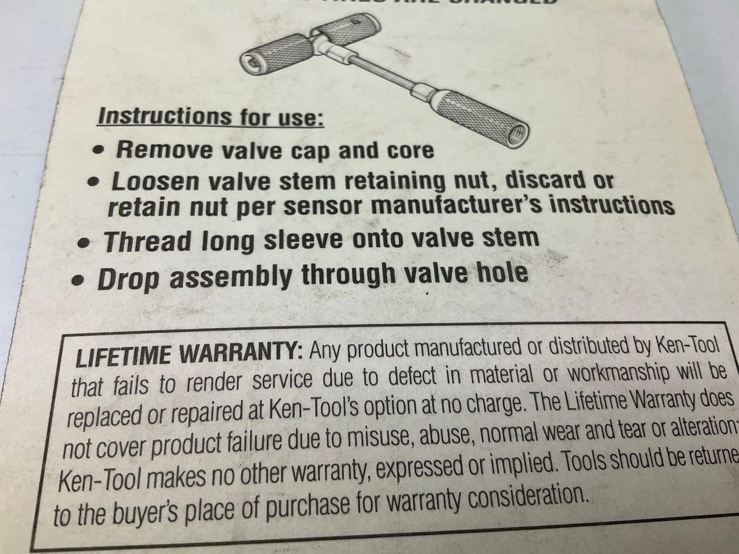 Ken-Tool 30209 TPMS Sentry Tire Pressure Monitoring Sensor Tool