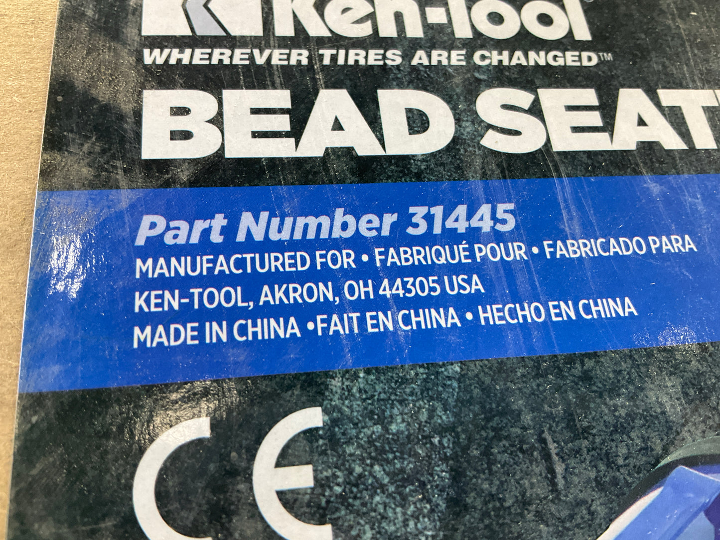 KenTool 31445 DLX Mega Airblast 5 Gal Bead Seater For Tires Up To 24.5'' Diameter