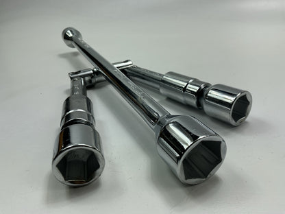 Ken Tool 35633 Folding Chrome Plated Passenger Car 4 Way Lug Wrench