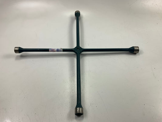 Ken-Tool 35657 23'' Professional Four-Way Lug Wrench: 3/4'', 13/16'', 7/8'', 15/16''