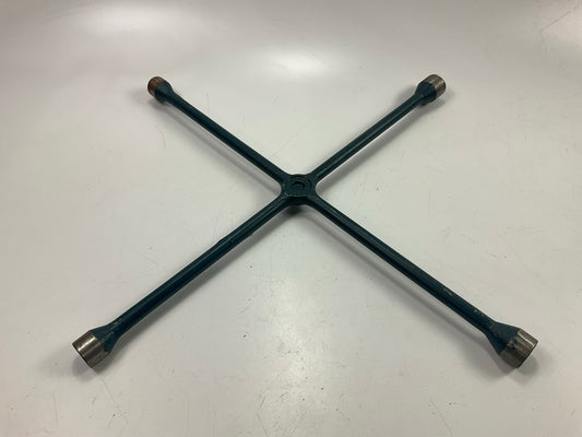 Ken-Tool 35657 23'' Professional Four-Way Lug Wrench: 3/4'', 13/16'', 7/8'', 15/16''