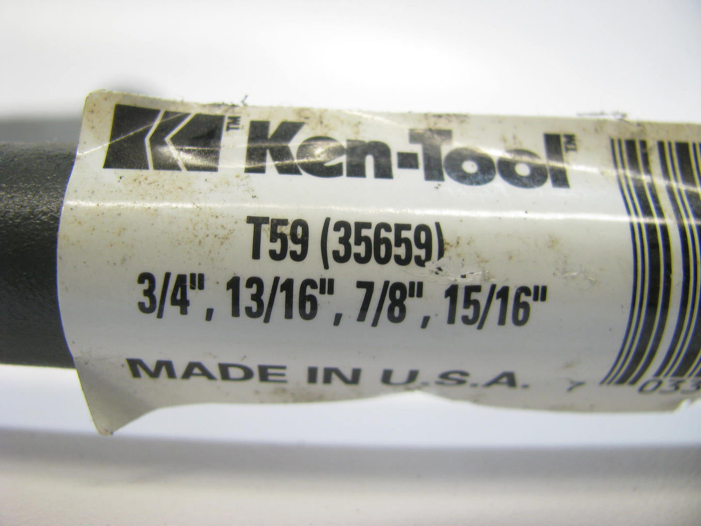 Ken-tool T59 35659 4-Way Wheel Lug Nut Wrench Tool - 3/4'' 13/16'' 7/8'' 15/16'' USA
