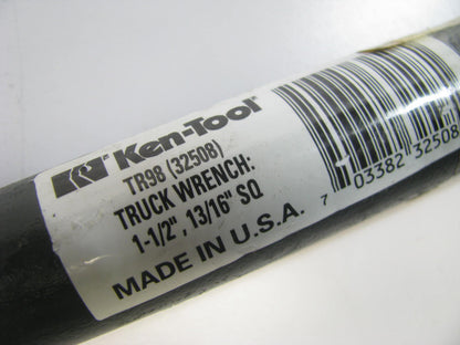 Ken-tool TR98 32508 Double End Truck Wrench - 1-1/2'', 13/16'' SQUARE