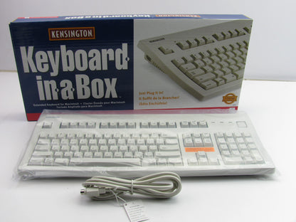 MAC Only - NEW IN BOX - KENSINGTON 64330 Keyboard 105-Key Mac Keyboard