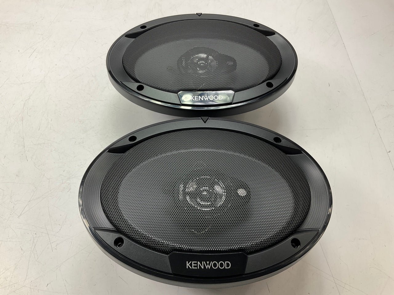 Kenwood KFC-6966S 6 X 9 Inch 400-Watt 3-Way Flush Mount Coaxial Car Speakers