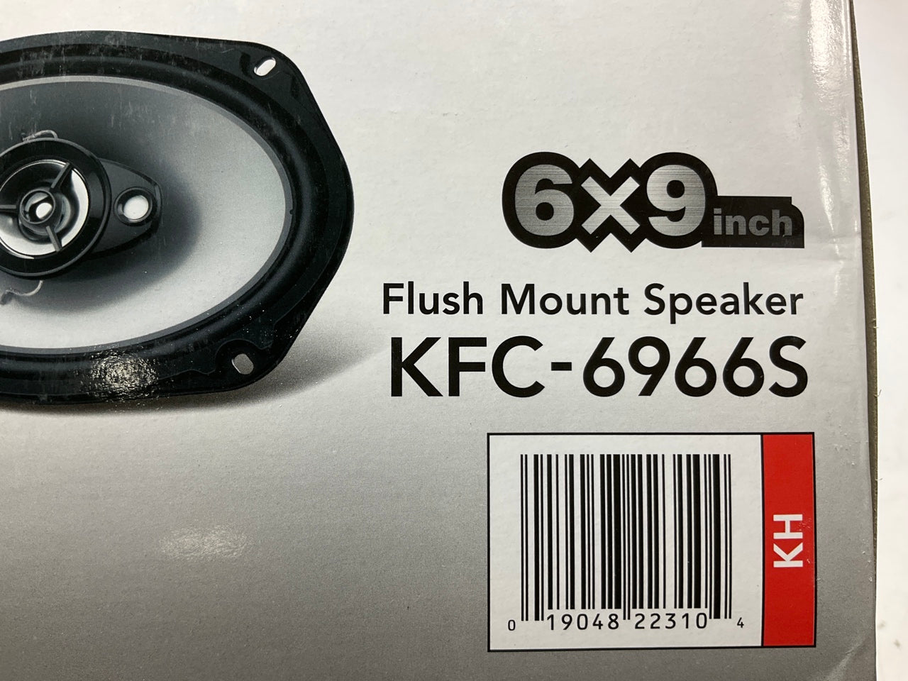 Kenwood KFC-6966S 6 X 9 Inch 400-Watt 3-Way Flush Mount Coaxial Car Speakers