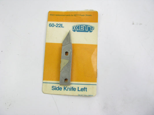 Kett 60-22L Replacement Left Side Blade For 40-20, 42-20 & 60-20 Shear Heads
