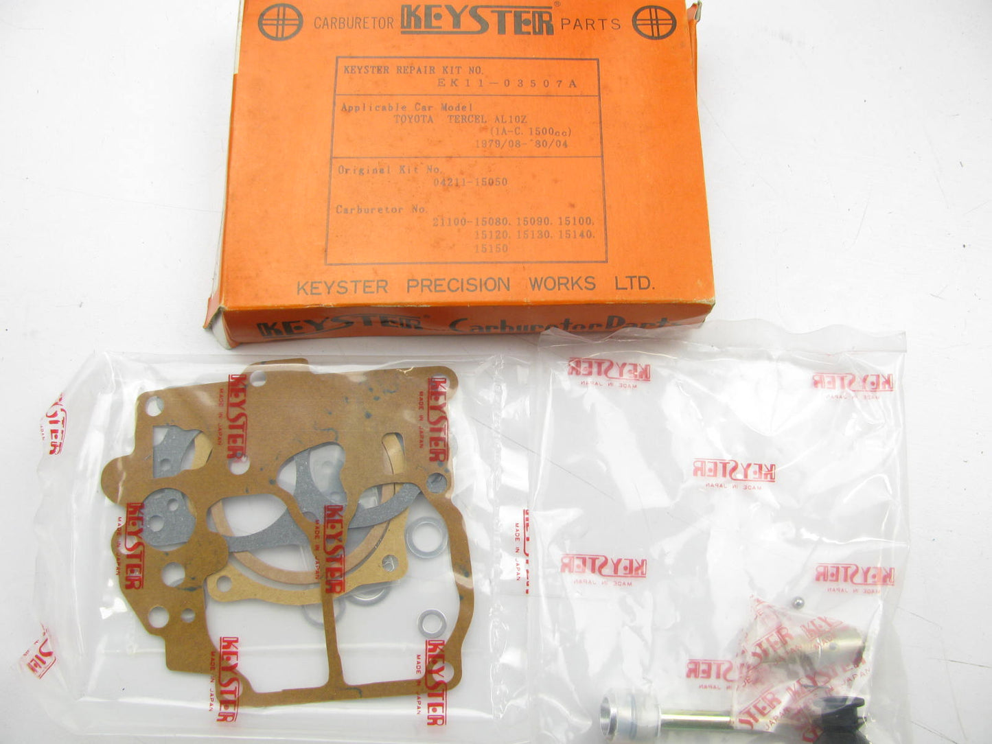 Keyster EK11-03507A Carburetor Rebuild Kit - 1975-1980 Toyota Corolla