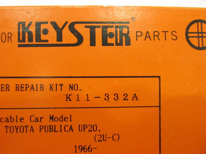 Keyster K11-332A Carburetor Rebuild Kit - COROLLA KE11 3K, DAIHATSU 1200 EP31