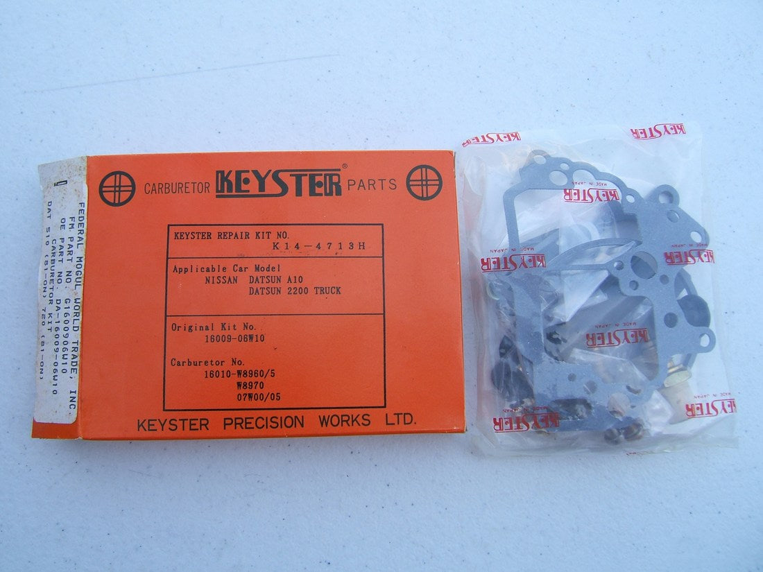 Keyster K14-4713H Carburetor Rebuild Kit For 1981-1983 Datsun 720 Pickup