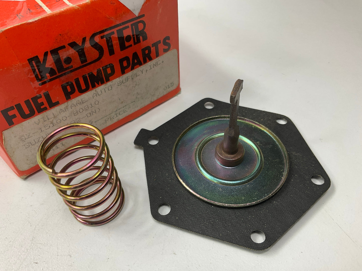 INCOMPLETE Keyster K45-9004 Mechanical Fuel Pump Diaphragm Kit For Suzuki SJ410