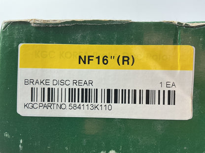 KGC 584113K110 Rear Brake Rotor For 2012-2017 Kia Optima, 06-18 Sonata