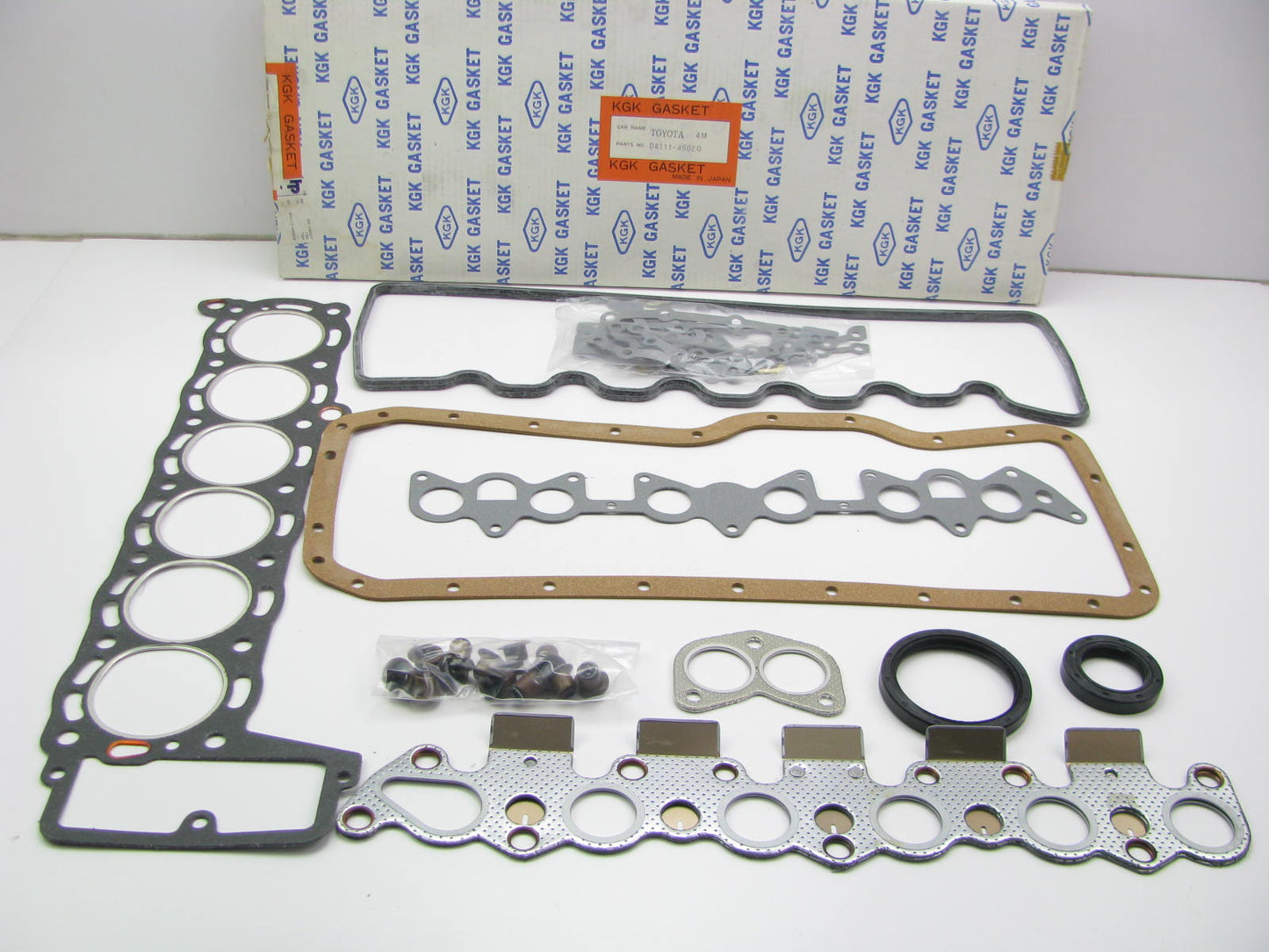 Kgk Gasket 04111-45020 Engine Full Gasket Set for 1973-1979 Toyota 2.6L-L6