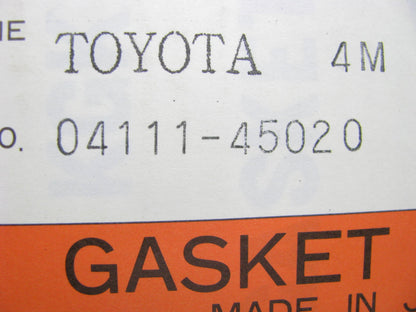 Kgk Gasket 04111-45020 Engine Full Gasket Set for 1973-1979 Toyota 2.6L-L6