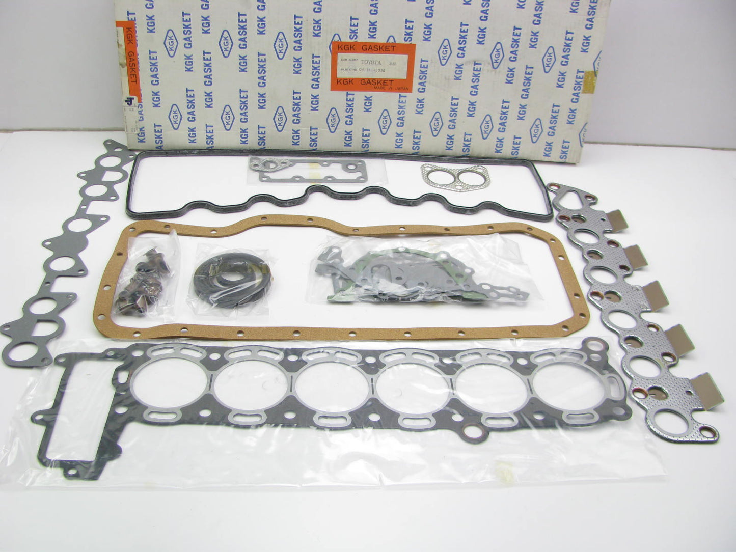 Kgk Gasket 04111-45030 Full Engine Overhaul Gasket Set  - TOYOTA 4M