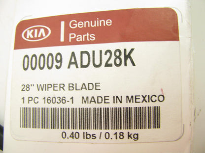 NEW 00009 ADU28K LEFT SIDE Windshield Wiper Blade 28'' For 2014-2018 Kia Forte