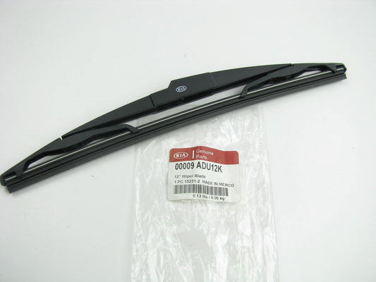 New Genuine Rear Window Back Glass Wiper Blade OEM For 11-18 Forte 00009ADU12K