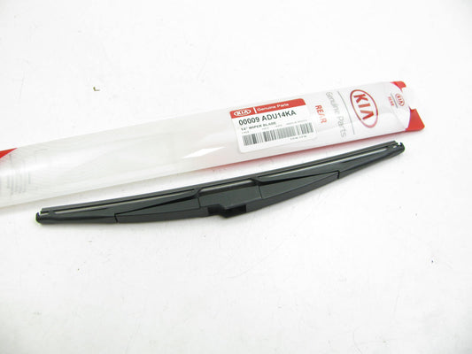 NEW - OEM 00009ADU14KA Rear 14'' Window Wiper Blade For Kia