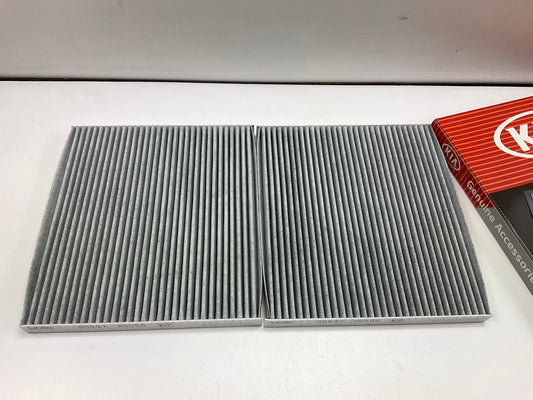 (2) NEW GENUINE Cabin Air Filters OEM For Kia 00097ADU00