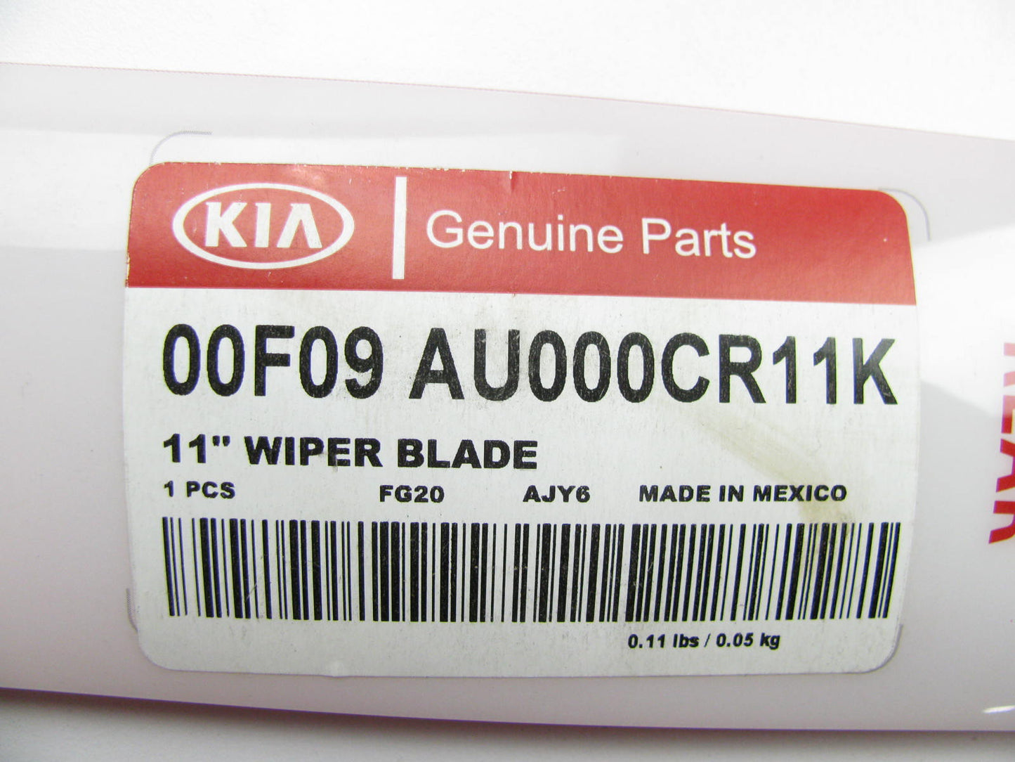 NEW REAR 11'' Back Glass Wiper Blade OEM For 12-23 Kia Rio 00F09AU000CR11K