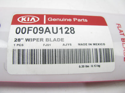 NEW - OEM 00F09AU128 28'' Flat Wiper Blade Genuine For KIA