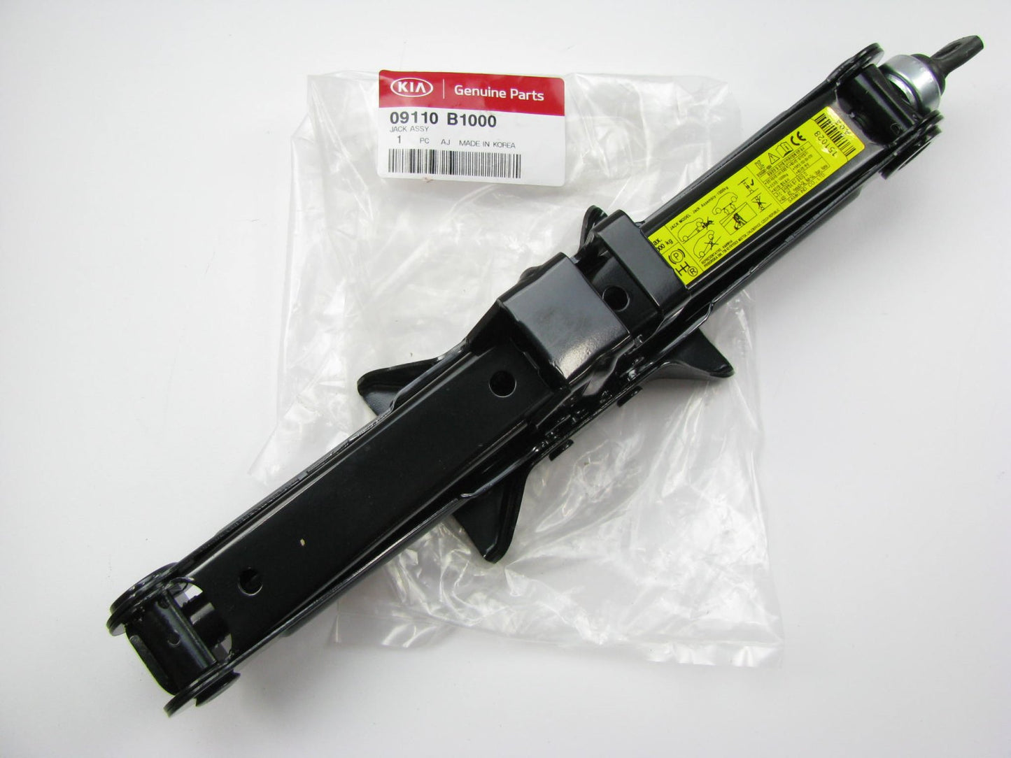 New Genuine Spare Tire Wheel Change Jack OEM For 15-23 Sonata, Optima 09110B1000