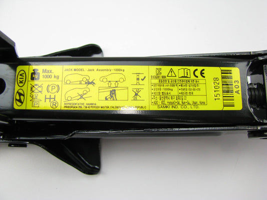 New Genuine Spare Tire Wheel Change Jack OEM For 15-23 Sonata, Optima 09110B1000