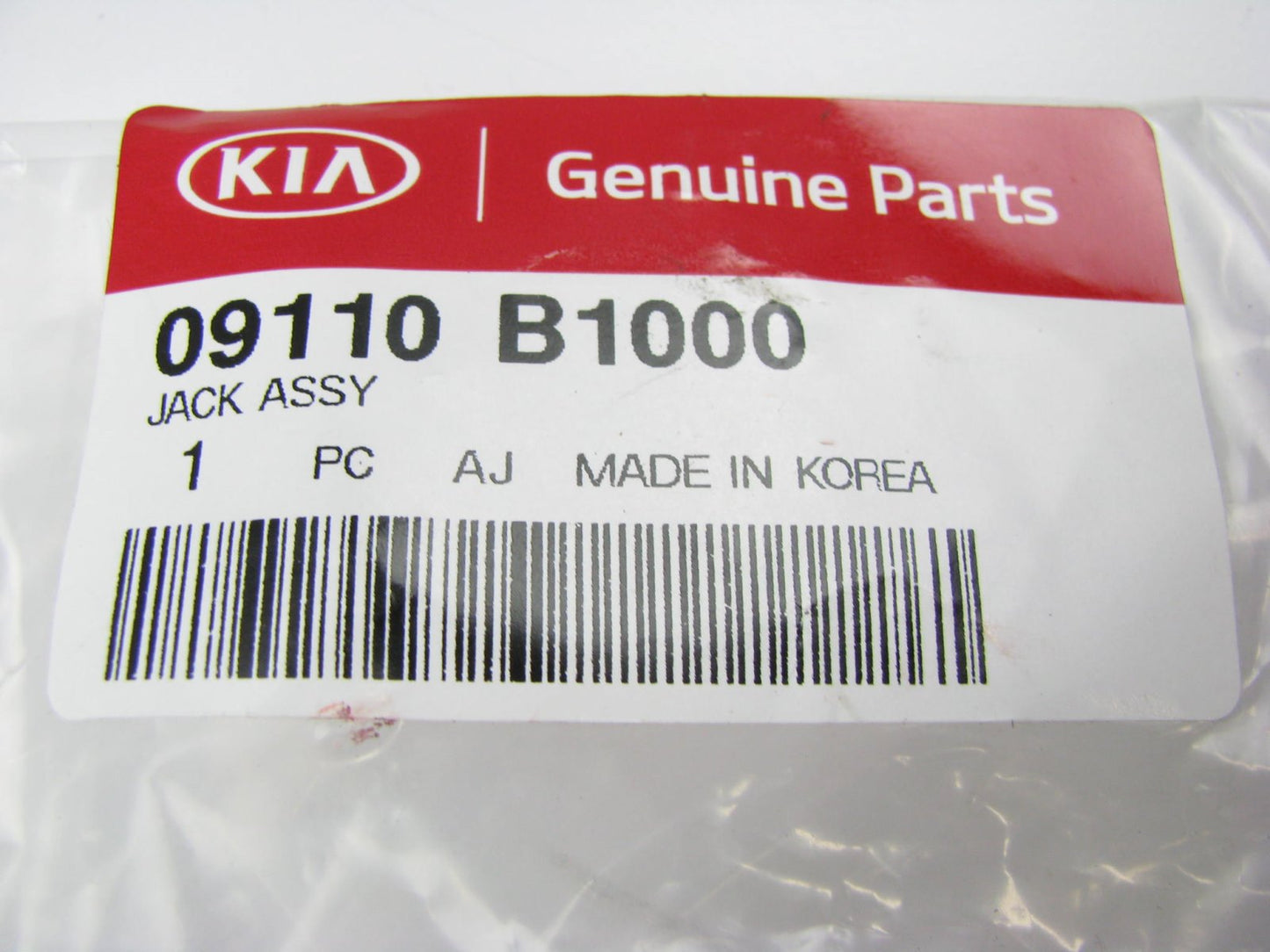 New Genuine Spare Tire Wheel Change Jack OEM For 15-23 Sonata, Optima 09110B1000