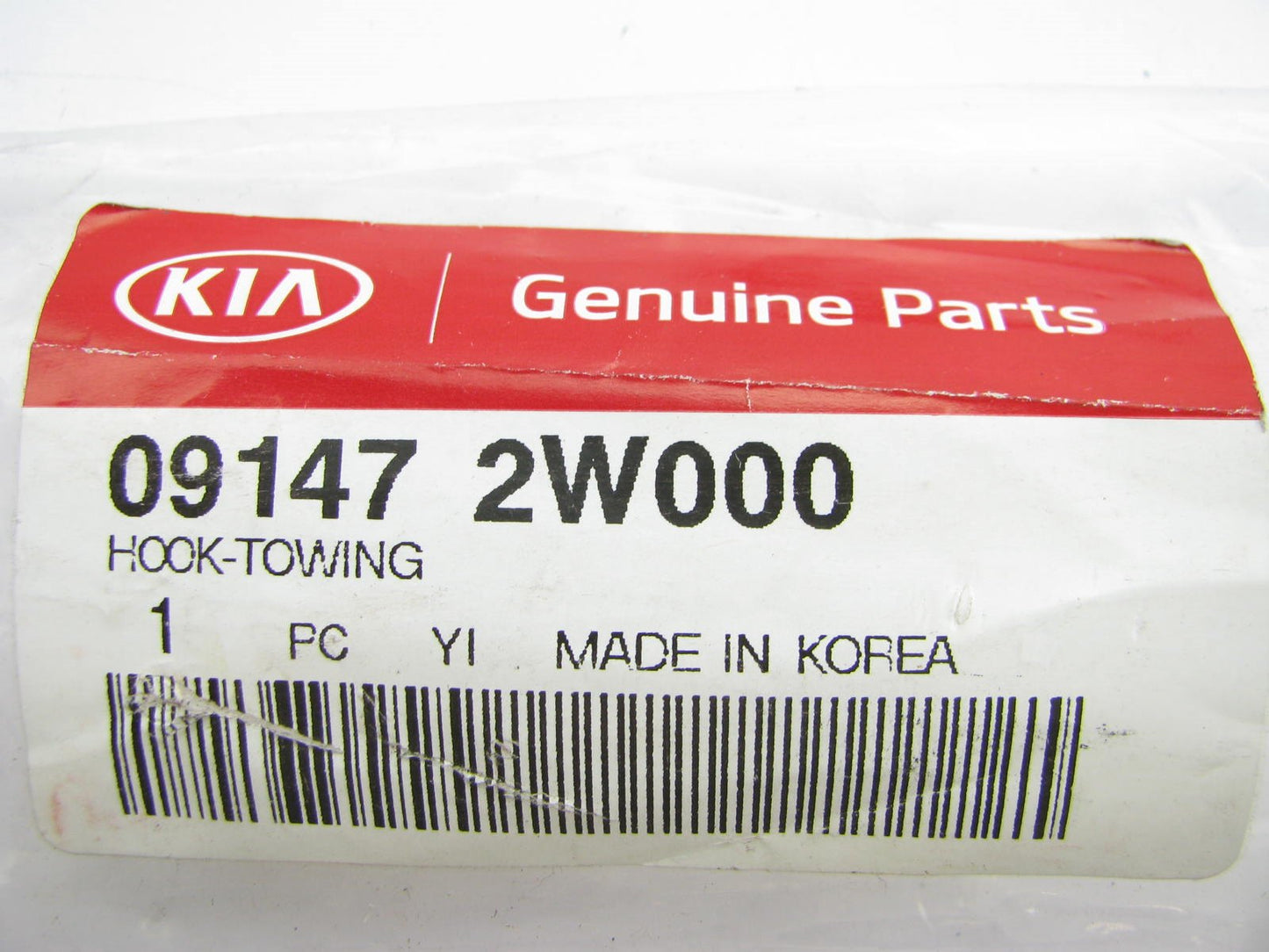 New Genuine Rear Tow Hook OEM For 2014-2019 Kia Soul 091472W000