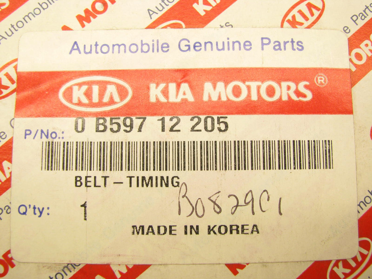 NEW GENUINE Engine Timing Belt OEM For 1995-1997 Kia Sephia 0B59712205