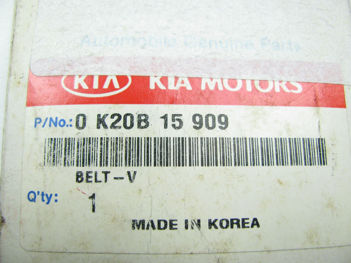 Genuine Power Steering Serpentine Drive Belt OEM For 94-00 KIA Sephia 0K20B15909
